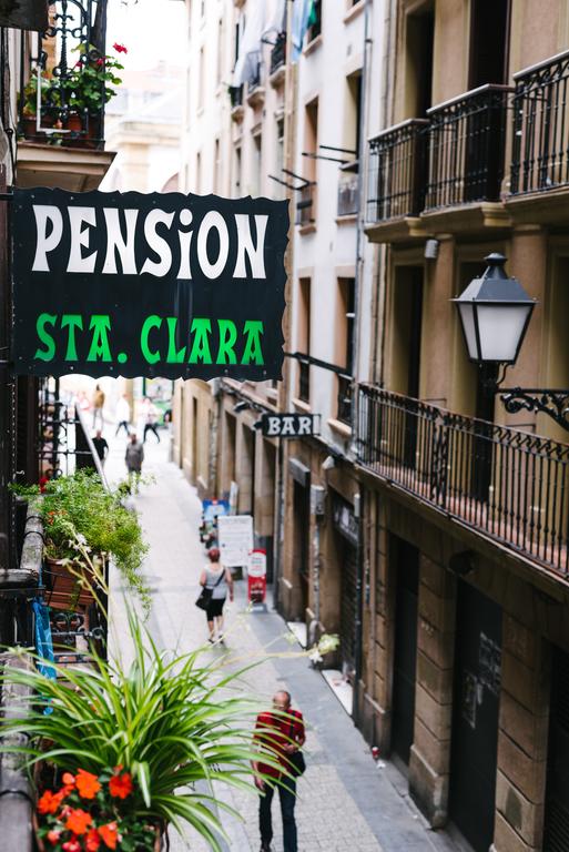 PENSION SANTA CLARA SAN SEBASTIAN, pension accommodation in San Sebastian on the Camino del Norte