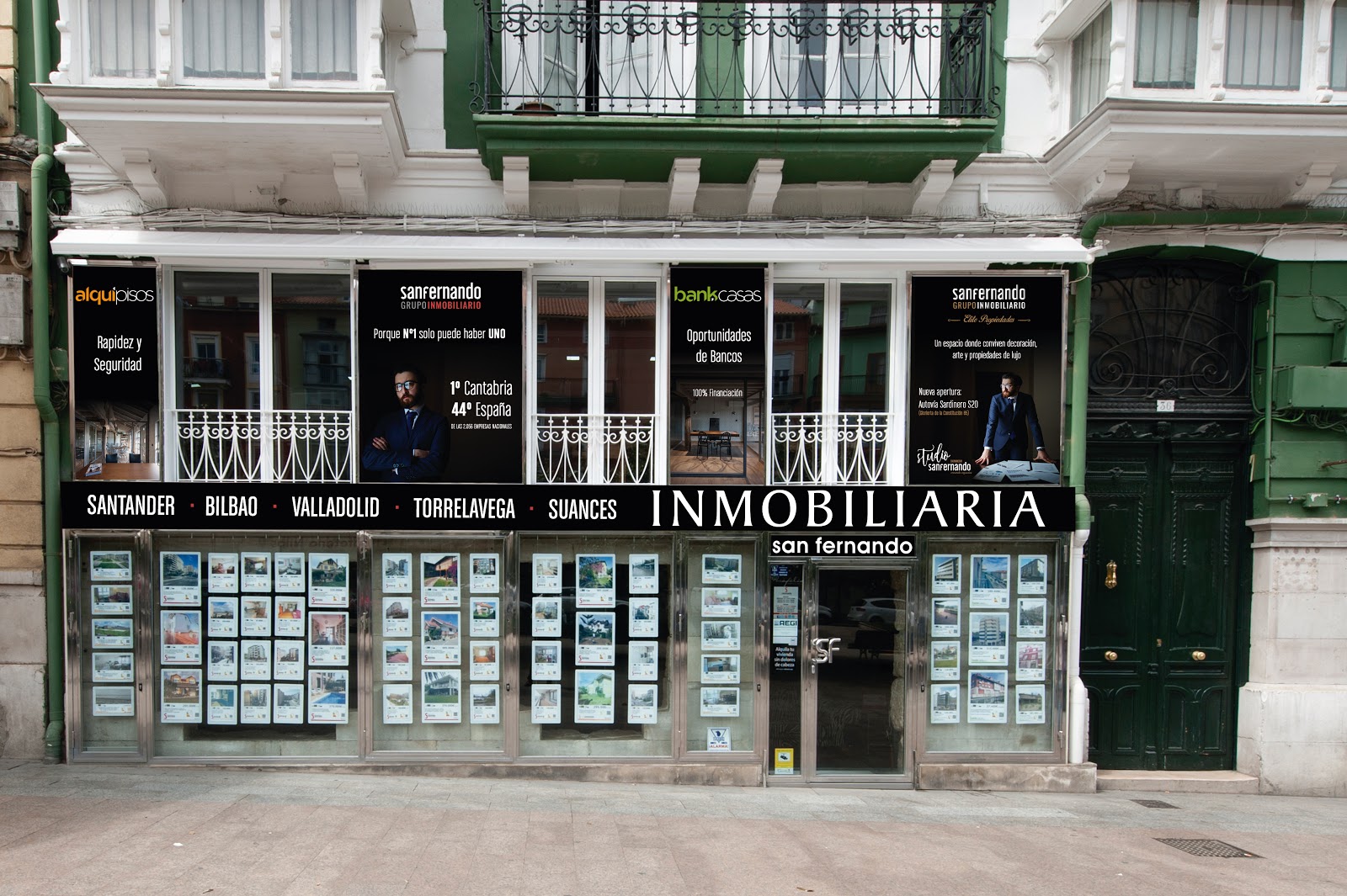 San Fernando Real Estate, accommodation listing in Santander on the Camino del Norte