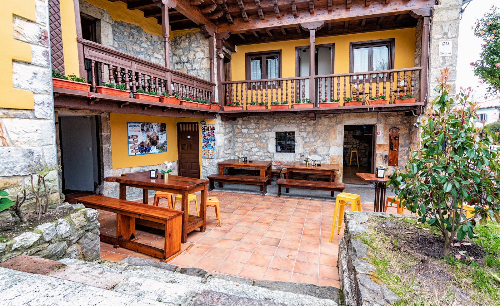 Buelna locality view on the Camino del Norte route