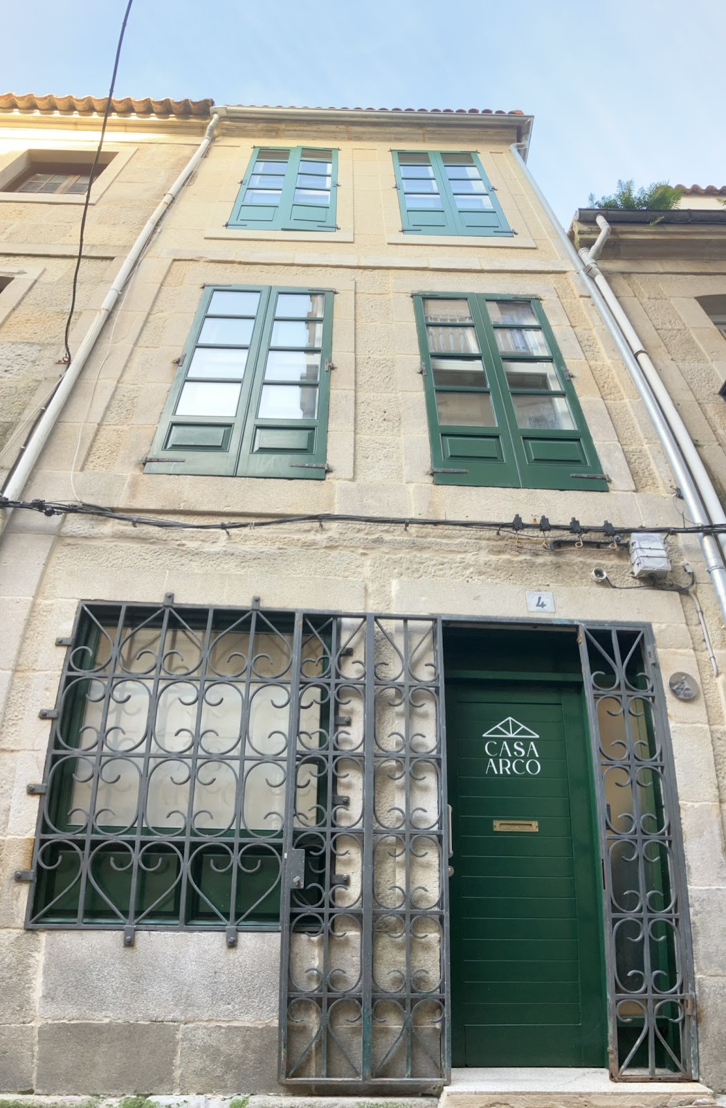 Casa Arco, villa accommodation in Pontevadra on the Camino Portuguese