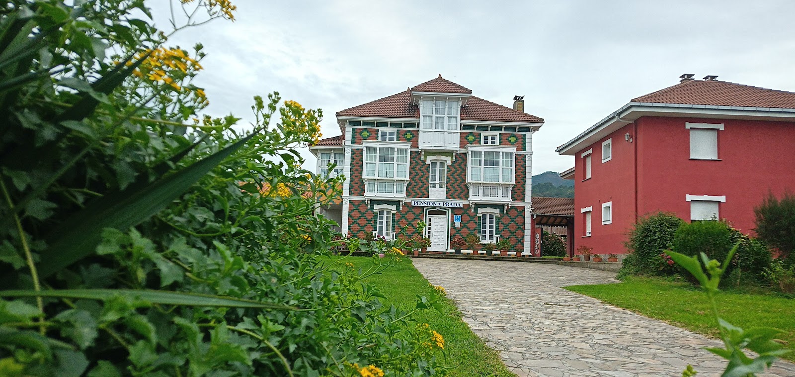 Santa Marina locality view on the Camino del Norte route
