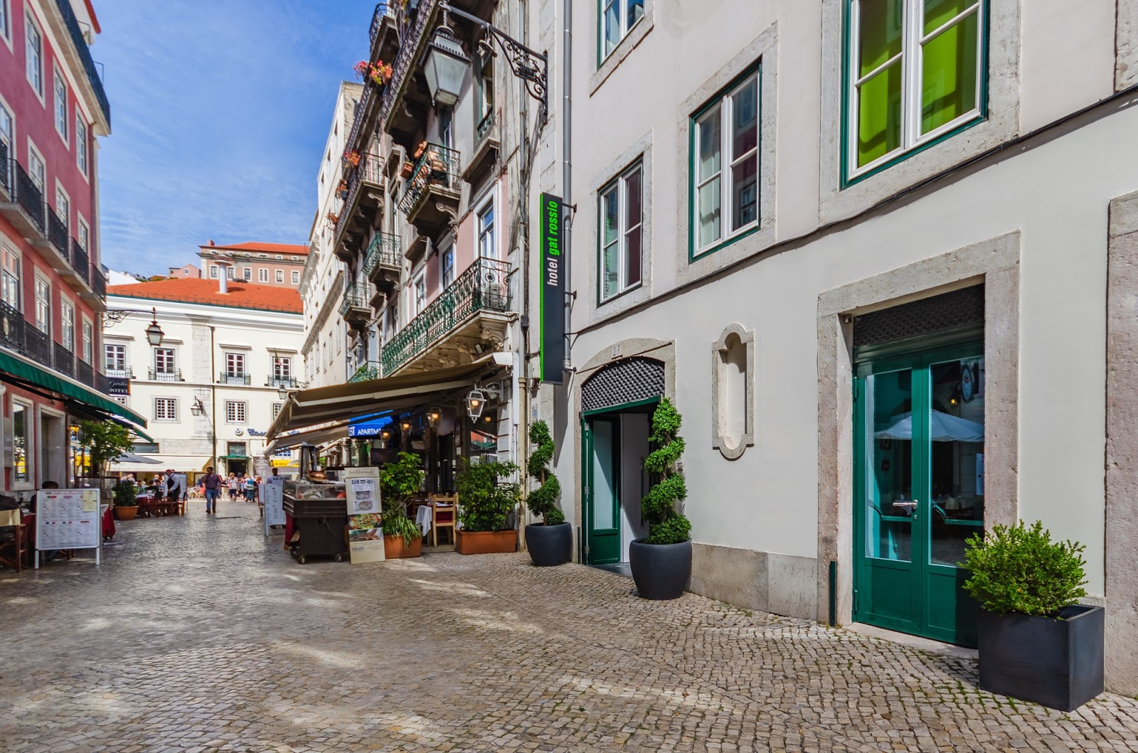 Hotel Gat Rossio, hotel accommodation in Lisbon on the Camino Portuguese
