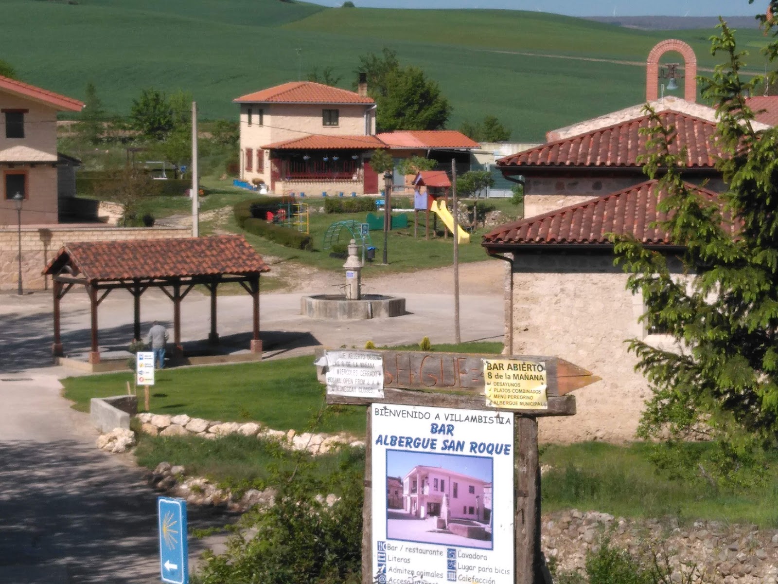 Albergue municipal San Roque photo 10, hostel accommodation in Villambistia on the Camino Frances