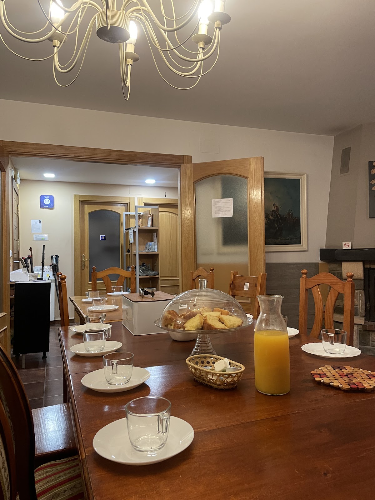 Casa TAU photo 6, pension accommodation in Larrasoaña on the Camino Frances