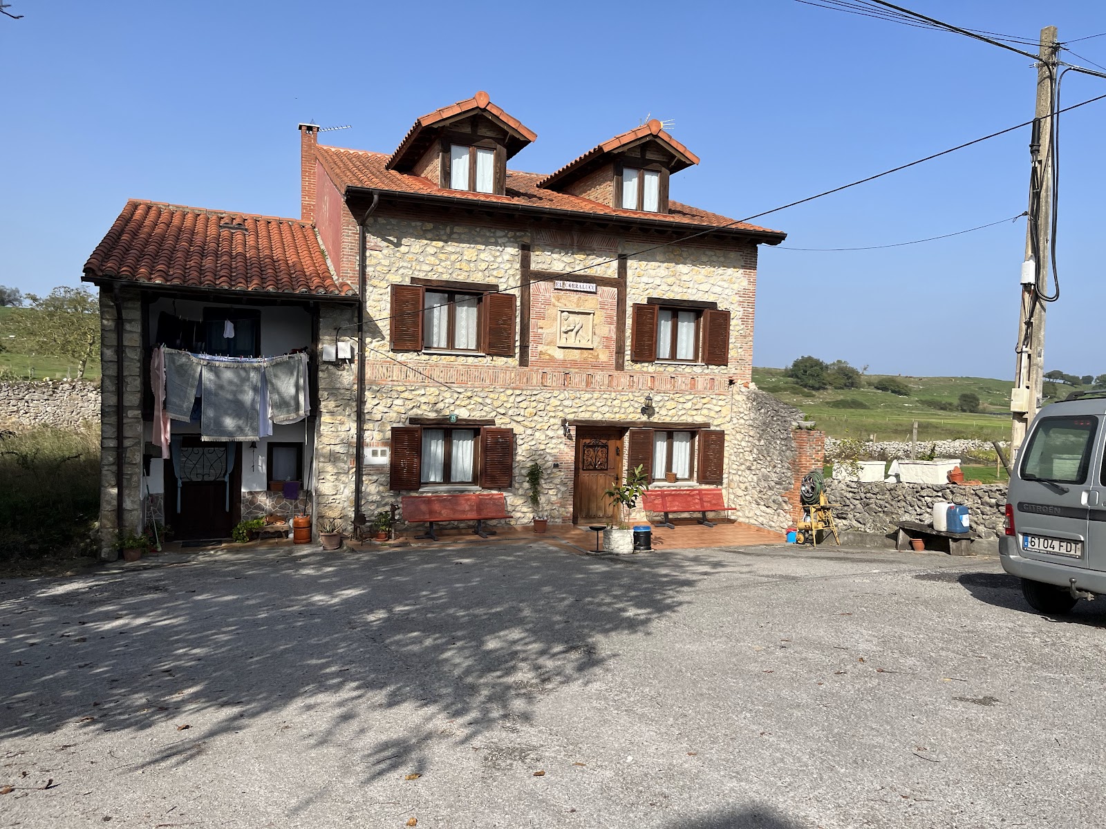 Serdio next-stage stop on the Camino del Norte route