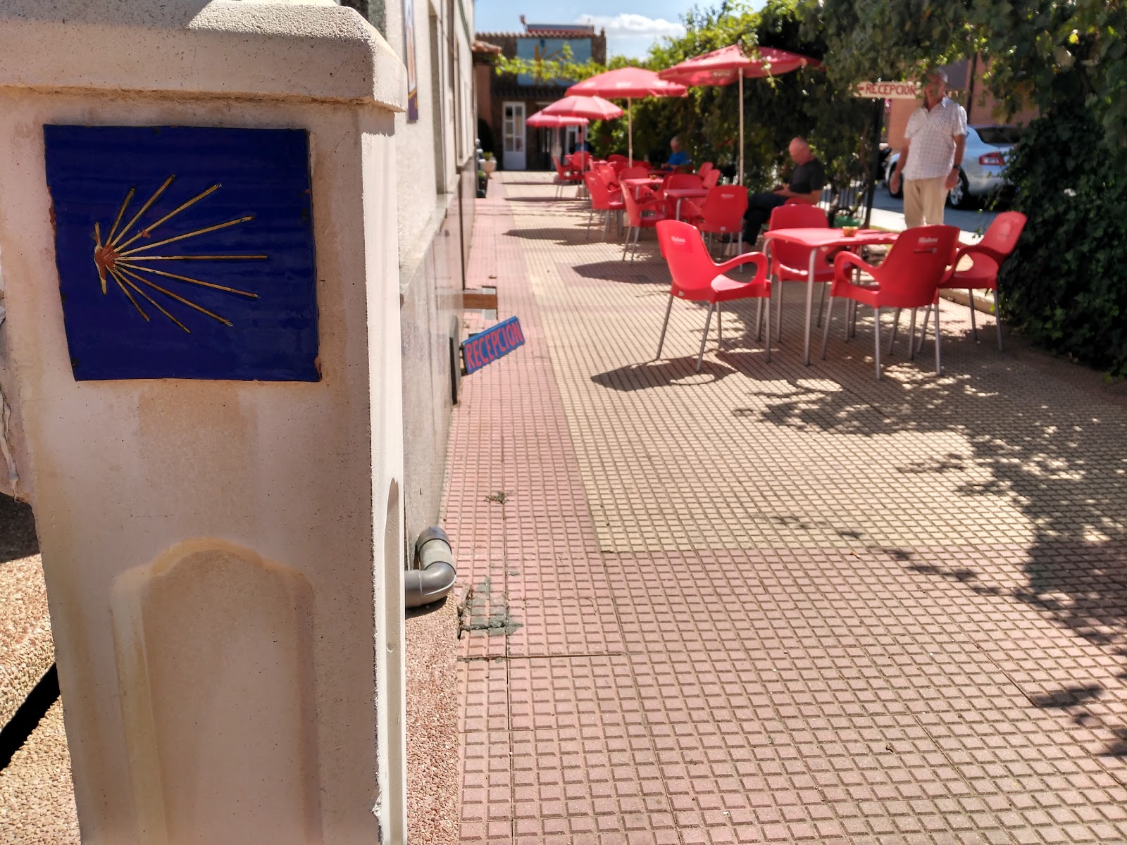 Albergue Peregrinos Santa Ana, hostel accommodation in San Martin del Camino on the Camino Frances