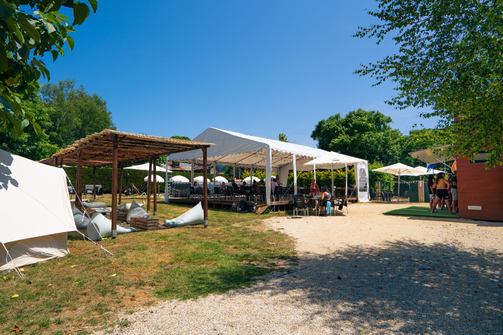 O Pedrouzo Pilgrim Camp photo 6, camping accommodation in A Rua on the Camino Frances