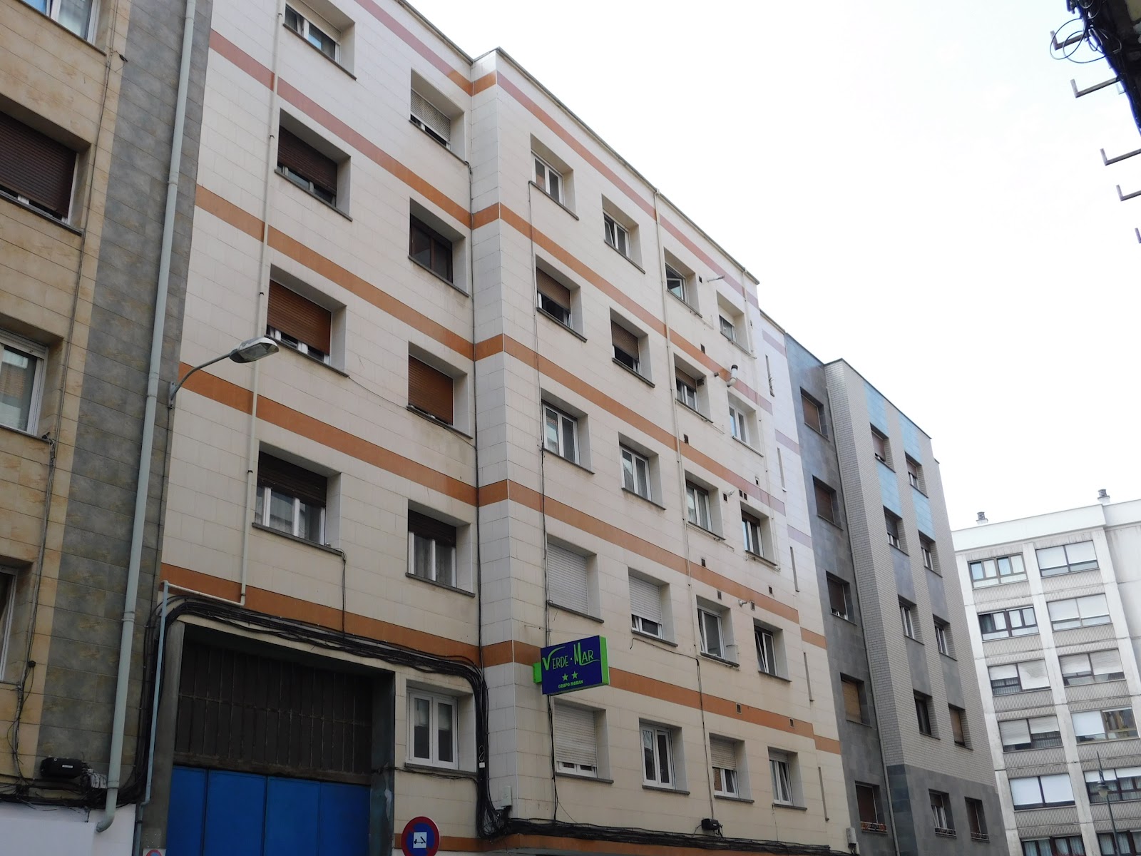 Hostal Verdemar, accommodation listing in Gijón on the Camino del Norte