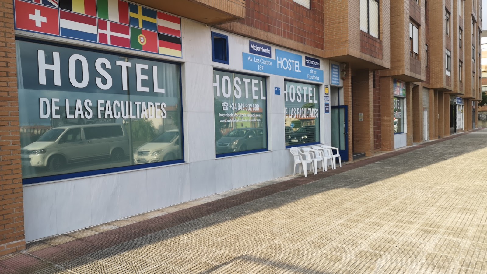 Hostel de las Facultades, albergue accommodation in Santander on the Camino del Norte
