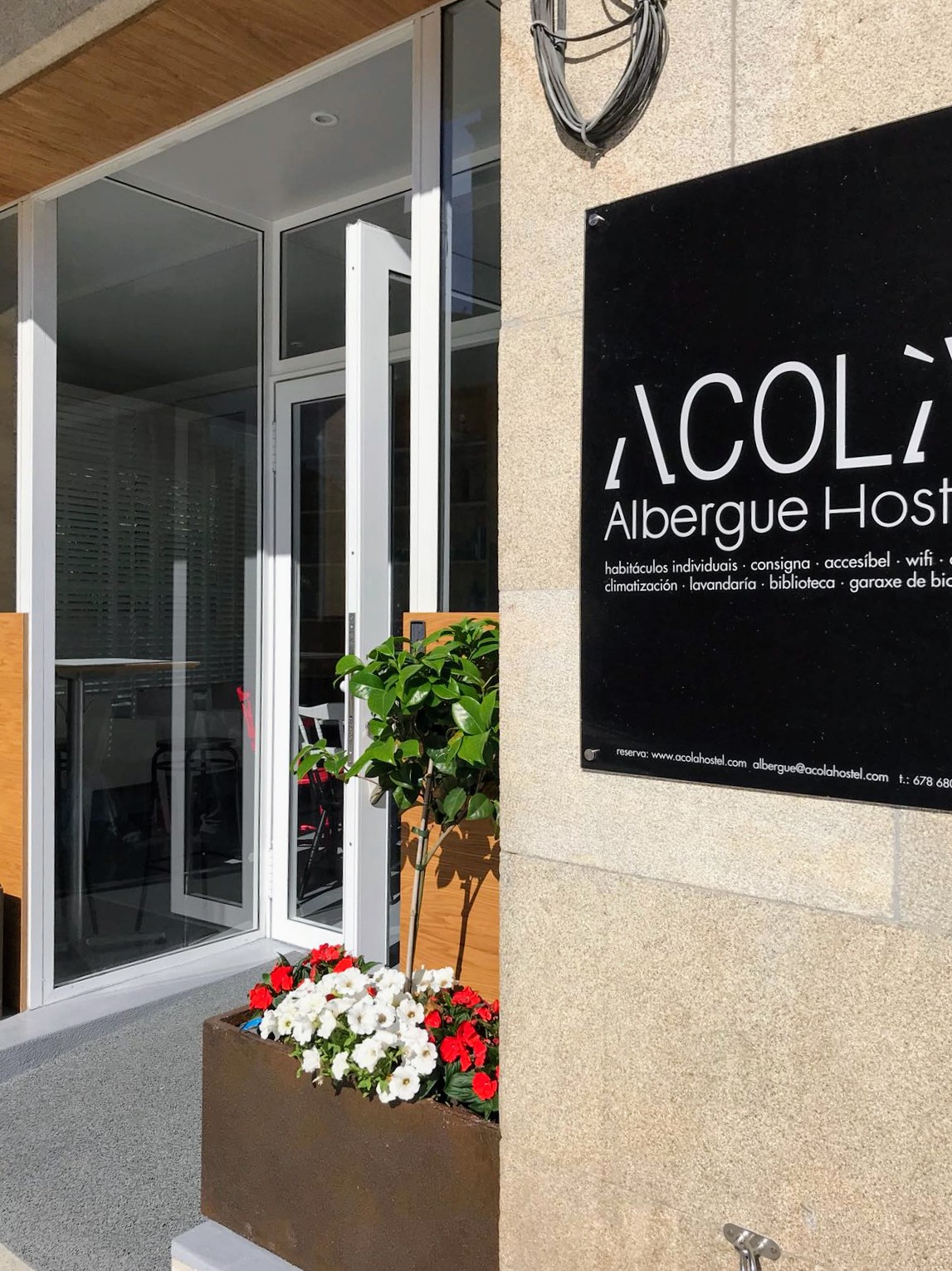 ACOLÁ hostel photo 8, hostel accommodation in Pontevadra on the Camino Portuguese