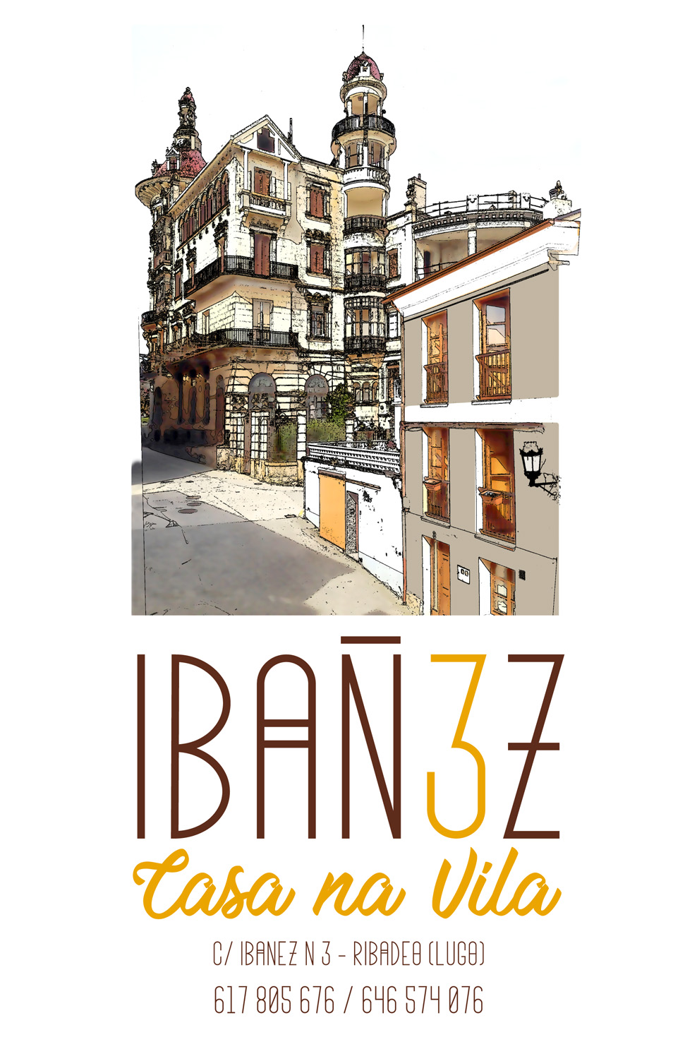 Ibañez 3 - Turismo, villa accommodation in Ribadeo on the Camino del Norte