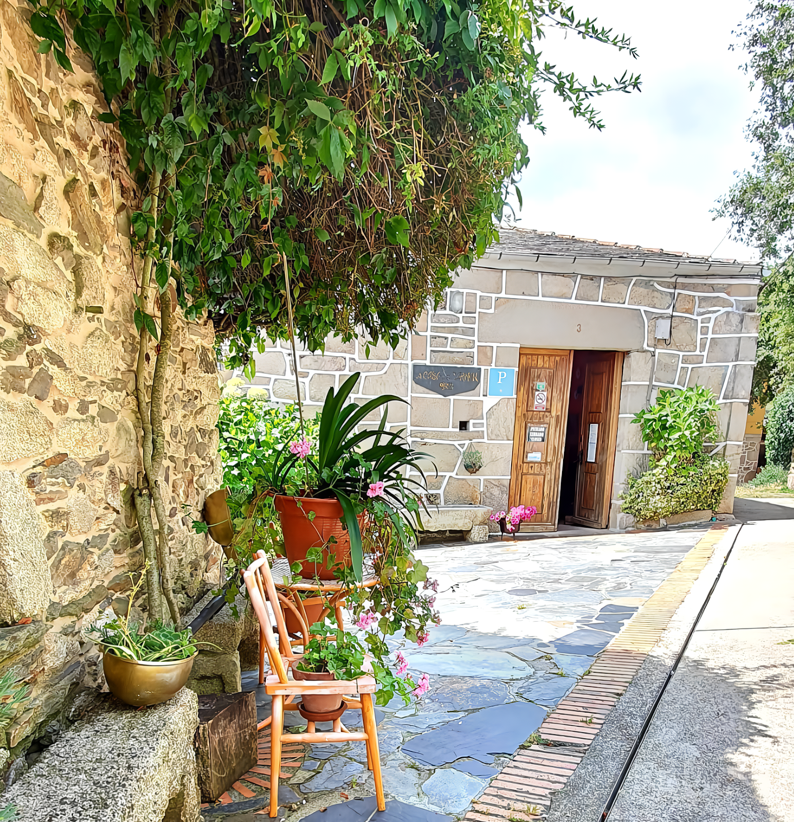 Albergue A casa de Carmen, hostel accommodation in Barbadelo on the Camino Frances