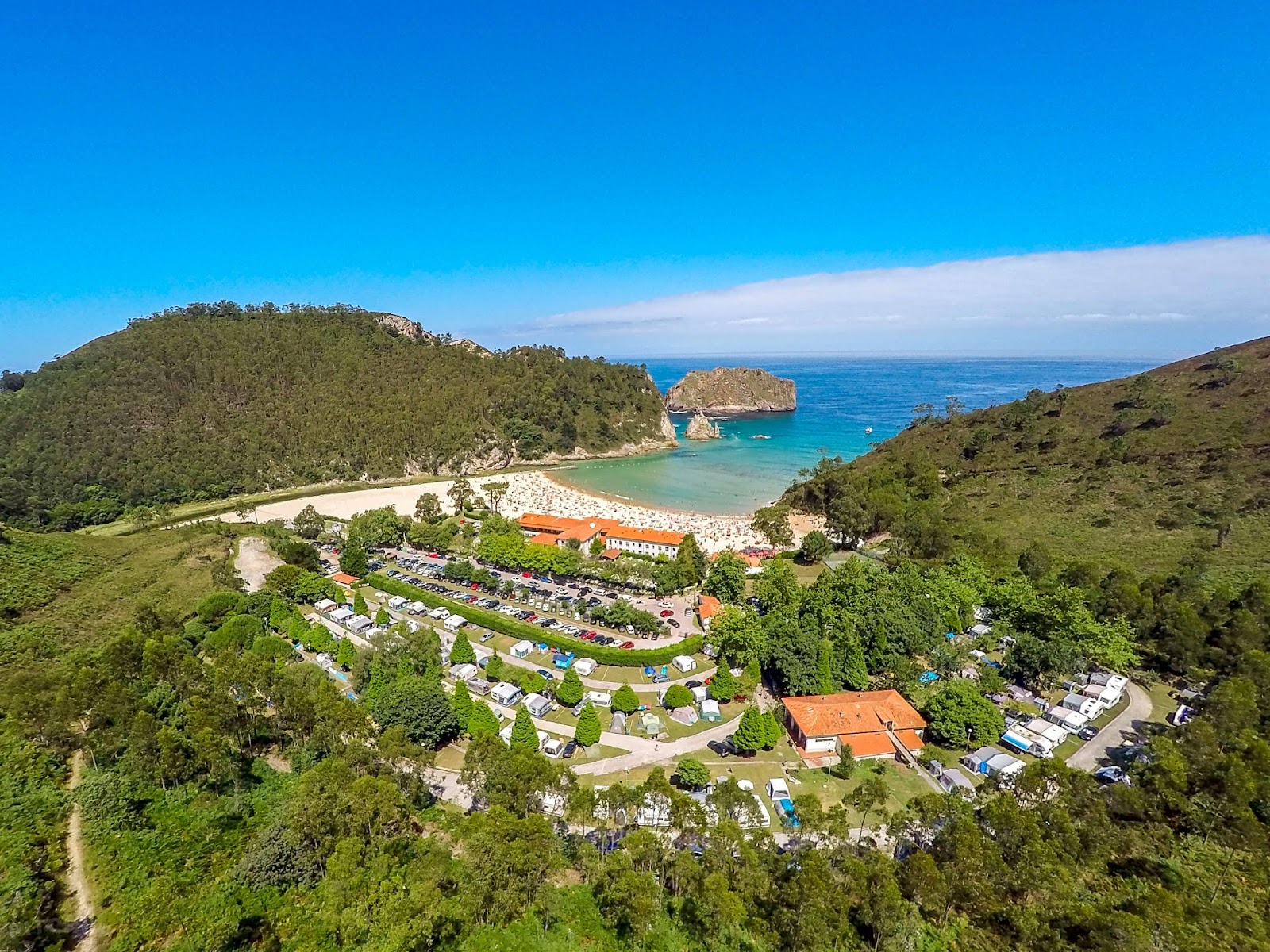 Kampaoh La Franca, camping accommodation in La Franca on the Camino del Norte