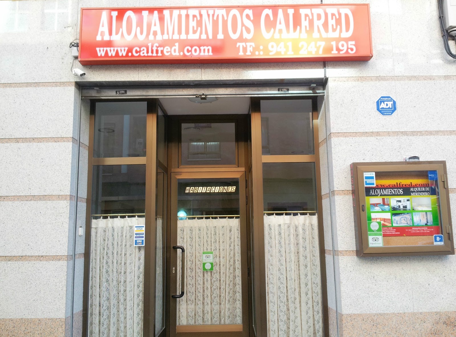 Alojamientos Calfred, guesthouse accommodation in Logroño on the Camino Frances