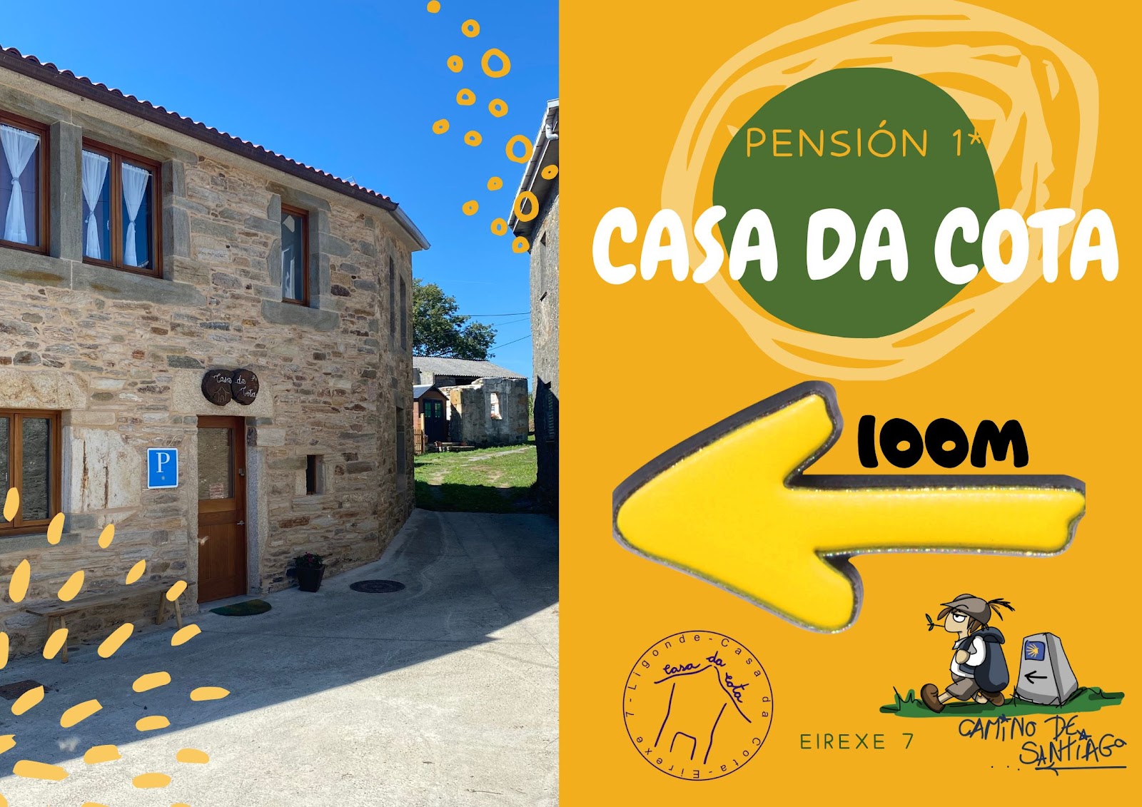 Casa da Cota photo 7, pension accommodation in Airexe on the Camino Frances