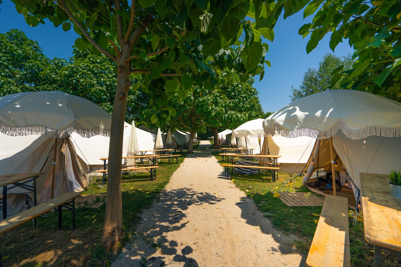 O Pedrouzo Pilgrim Camp, camping accommodation in A Rua on the Camino Frances