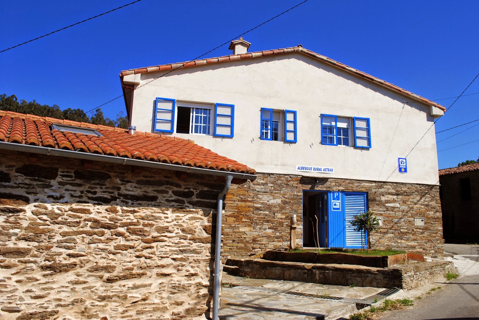 Albergue Rural Astrar, albergue accommodation in Santa Irene on the Camino Frances