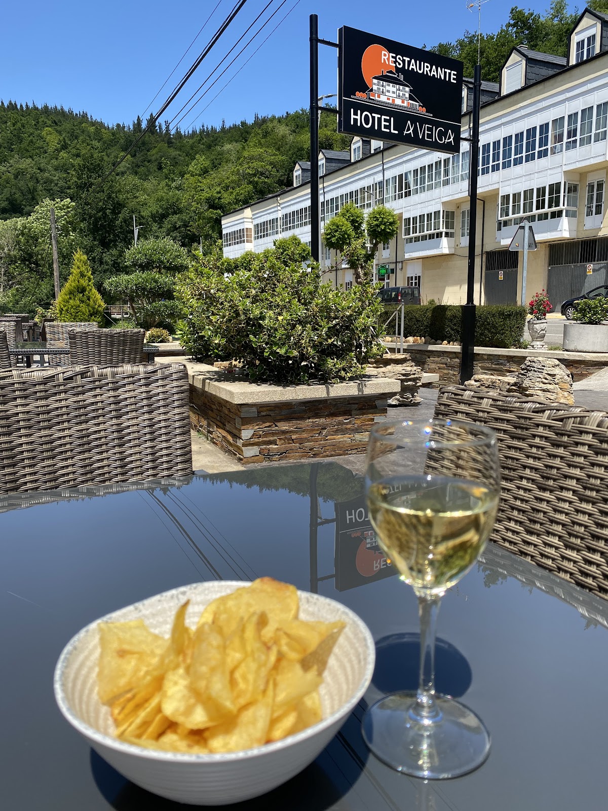Hotel A Veiga photo 4, hotel accommodation in Samos on the Camino Frances
