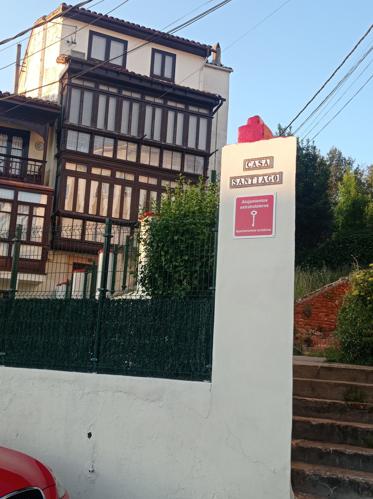 Casa Santiago, apartment accommodation in Comillas on the Camino del Norte