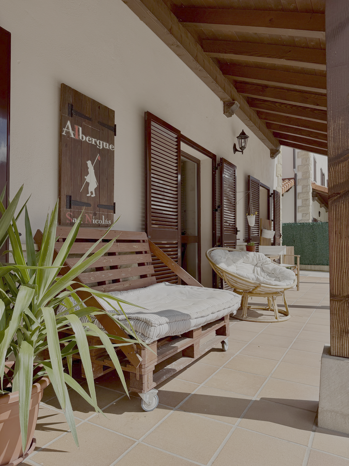 Albergue San Nicolas photo 10, hostel accommodation in Larrasoaña on the Camino Frances