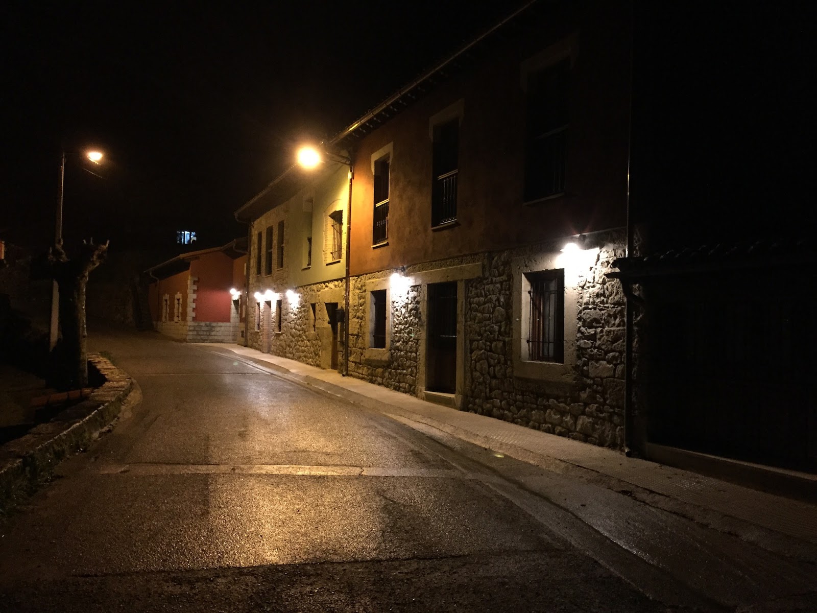 Colombres locality view on the Camino del Norte route