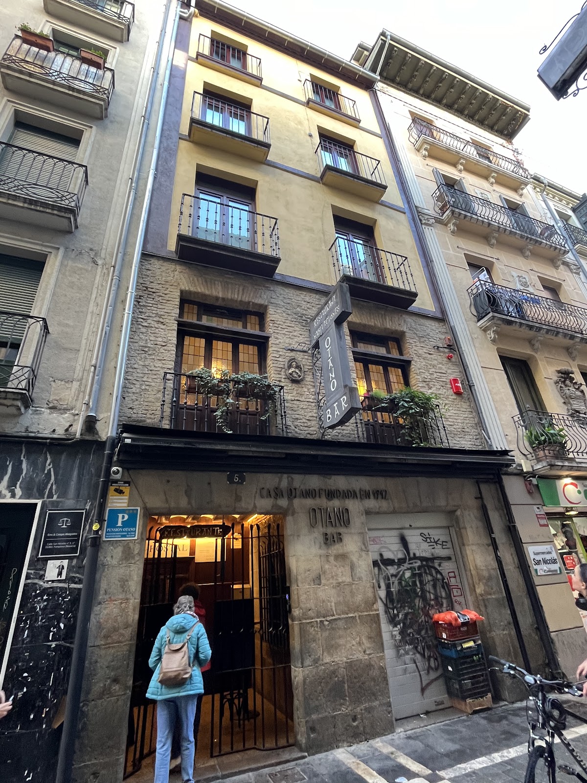 Casa Otano photo 8, guesthouse accommodation in Pamplona on the Camino Frances