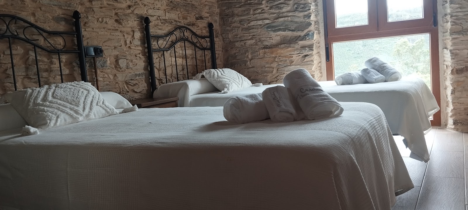 Bisonte next-stage stop on the Camino del Norte route