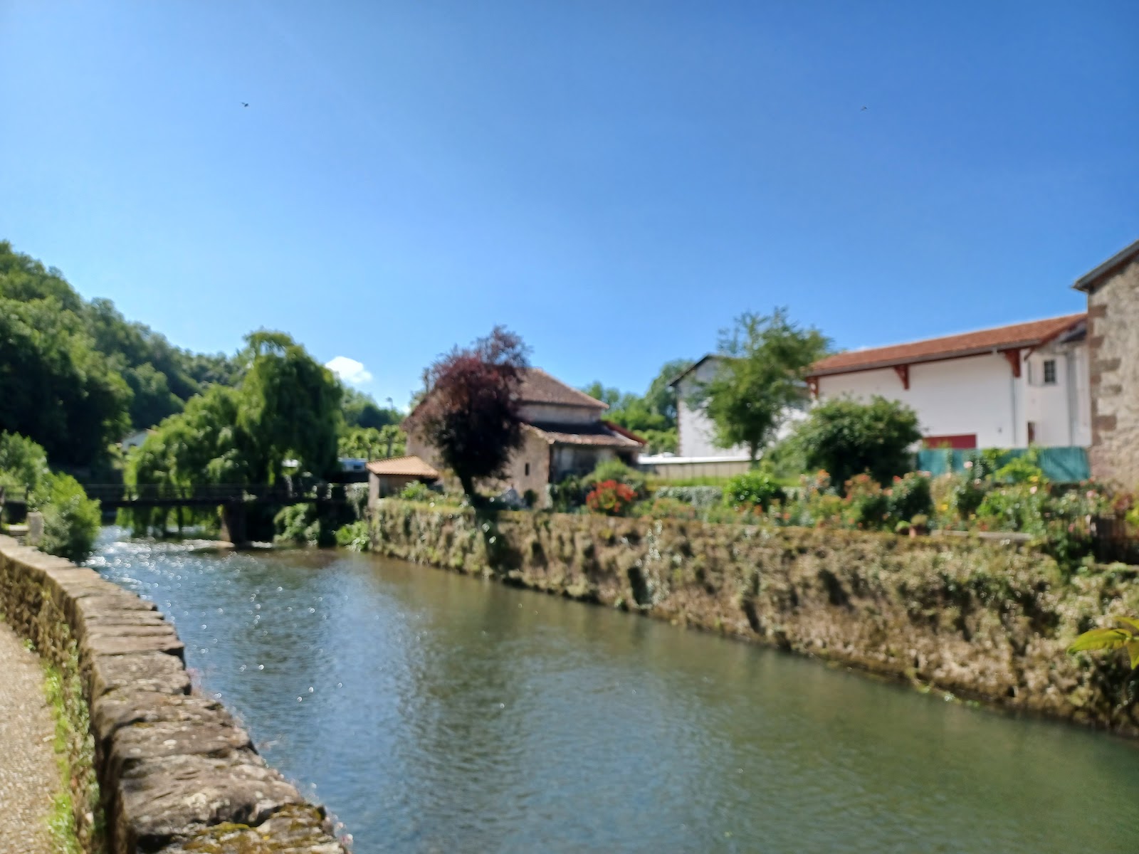 Camping municipal Plaza Berri photo 2, municipal accommodation in St Jean Pied de Port on the Camino Frances