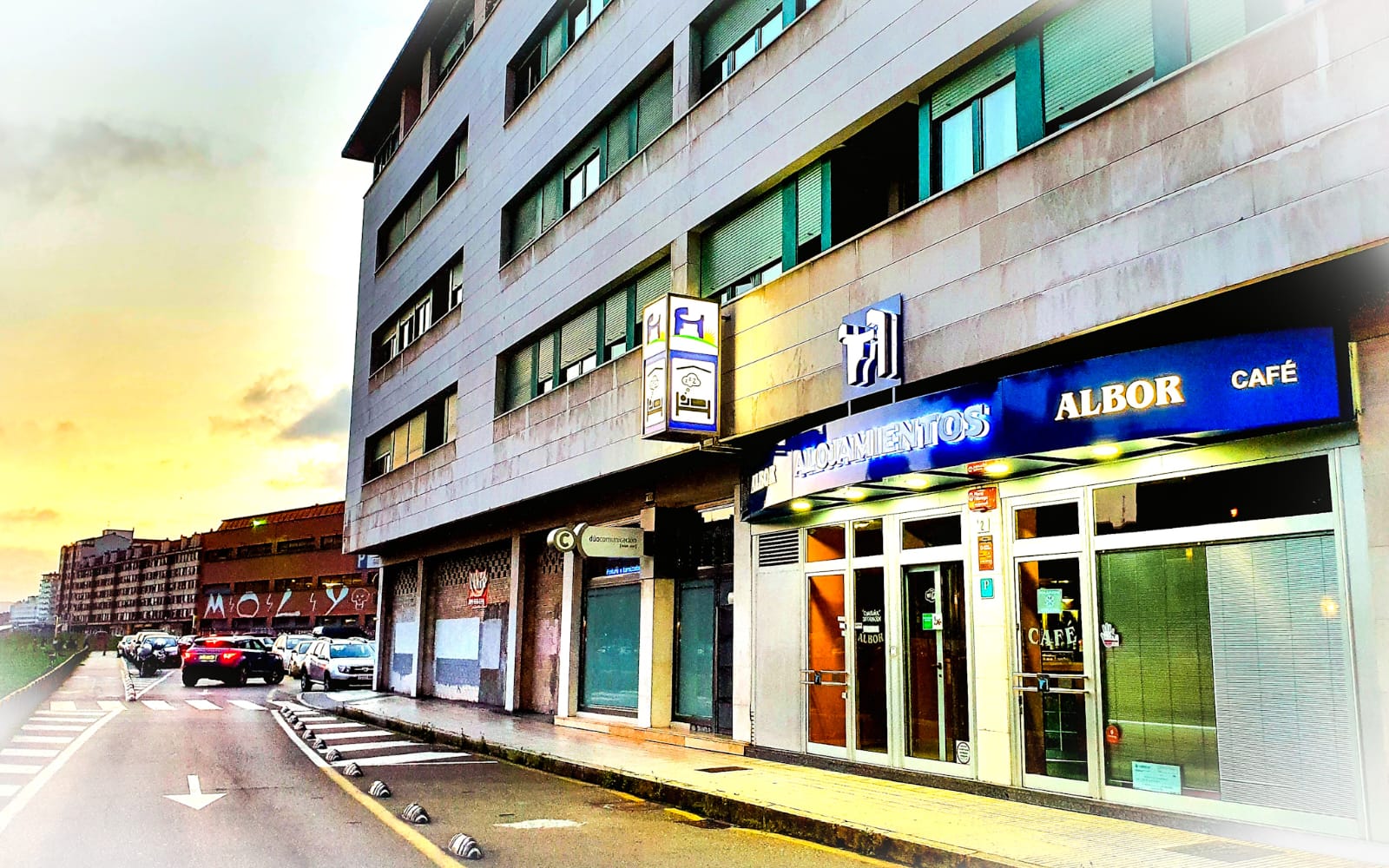 Alojamientos ALBOR, guesthouse accommodation in Gijón on the Camino del Norte
