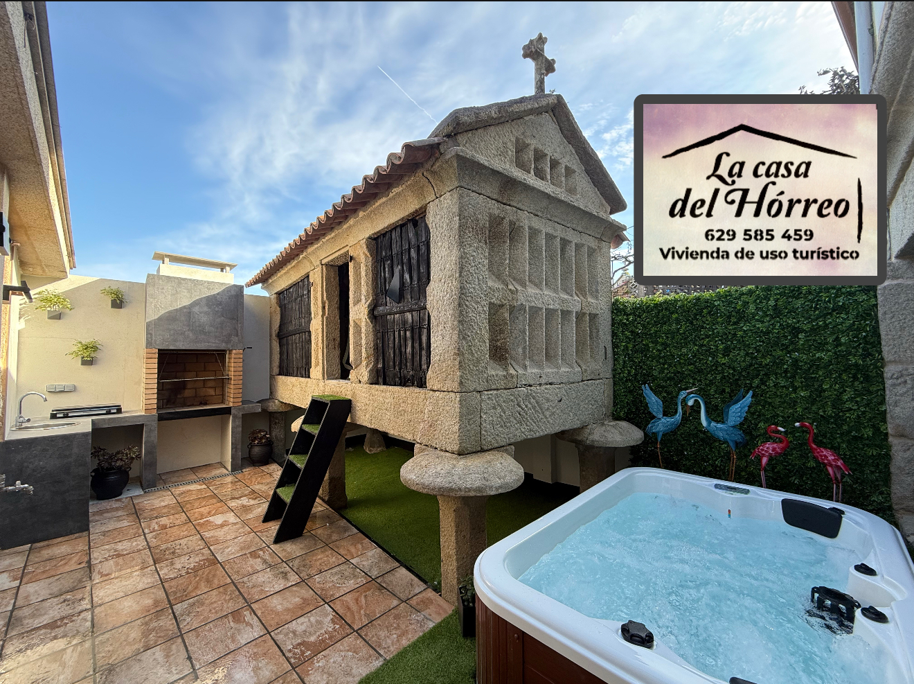 Casa del Horreo, villa accommodation in Combarro / Poio on the Camino Portuguese