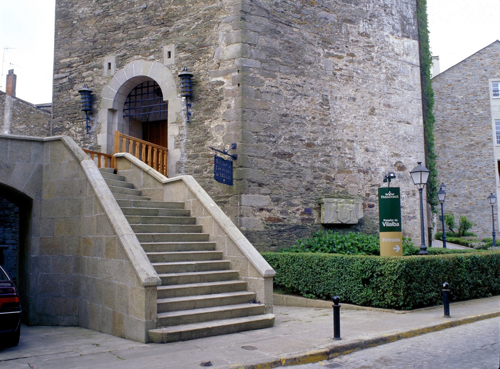 Vilalba locality view on the Camino del Norte route