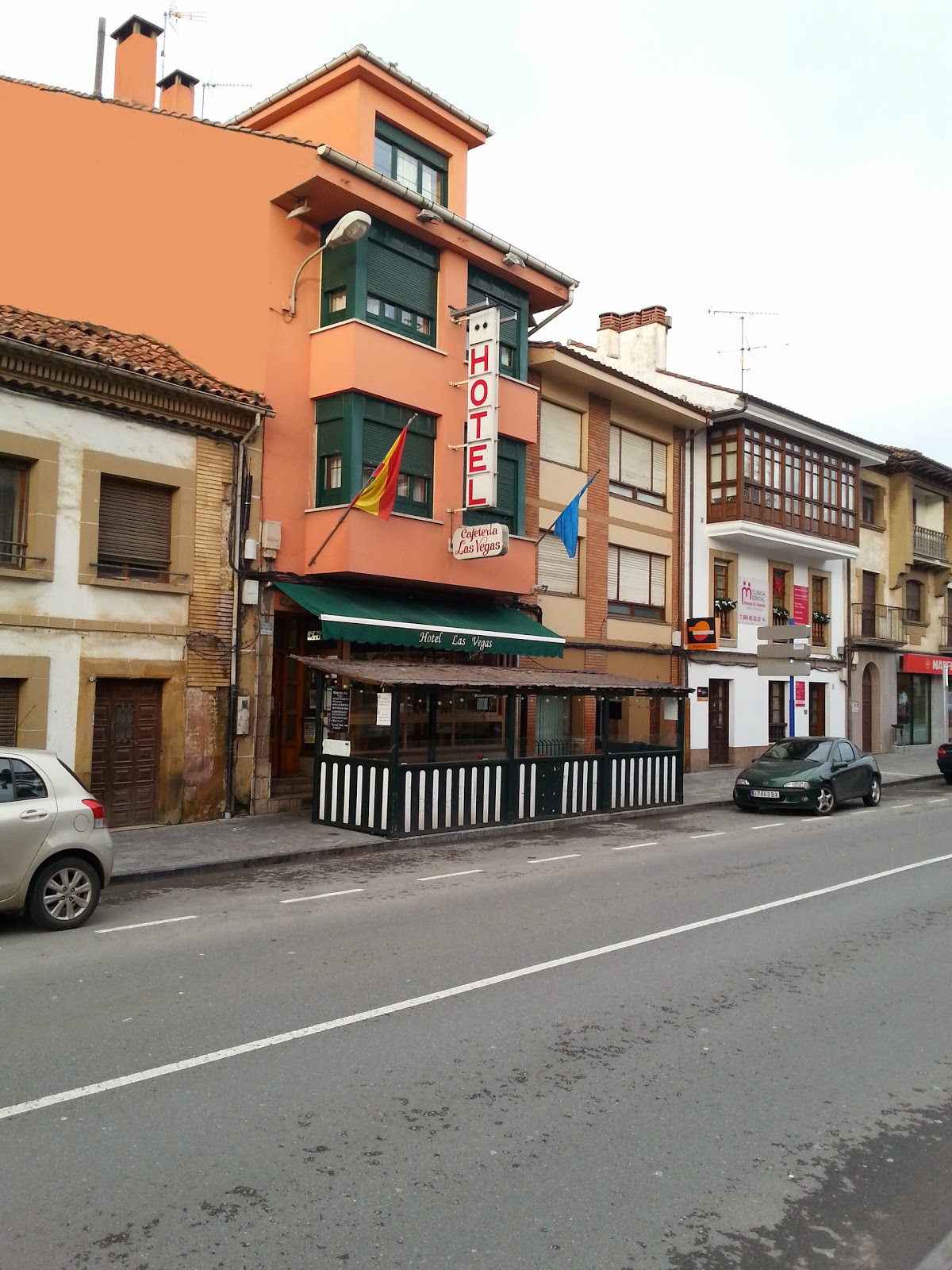 Colunga locality view on the Camino del Norte route