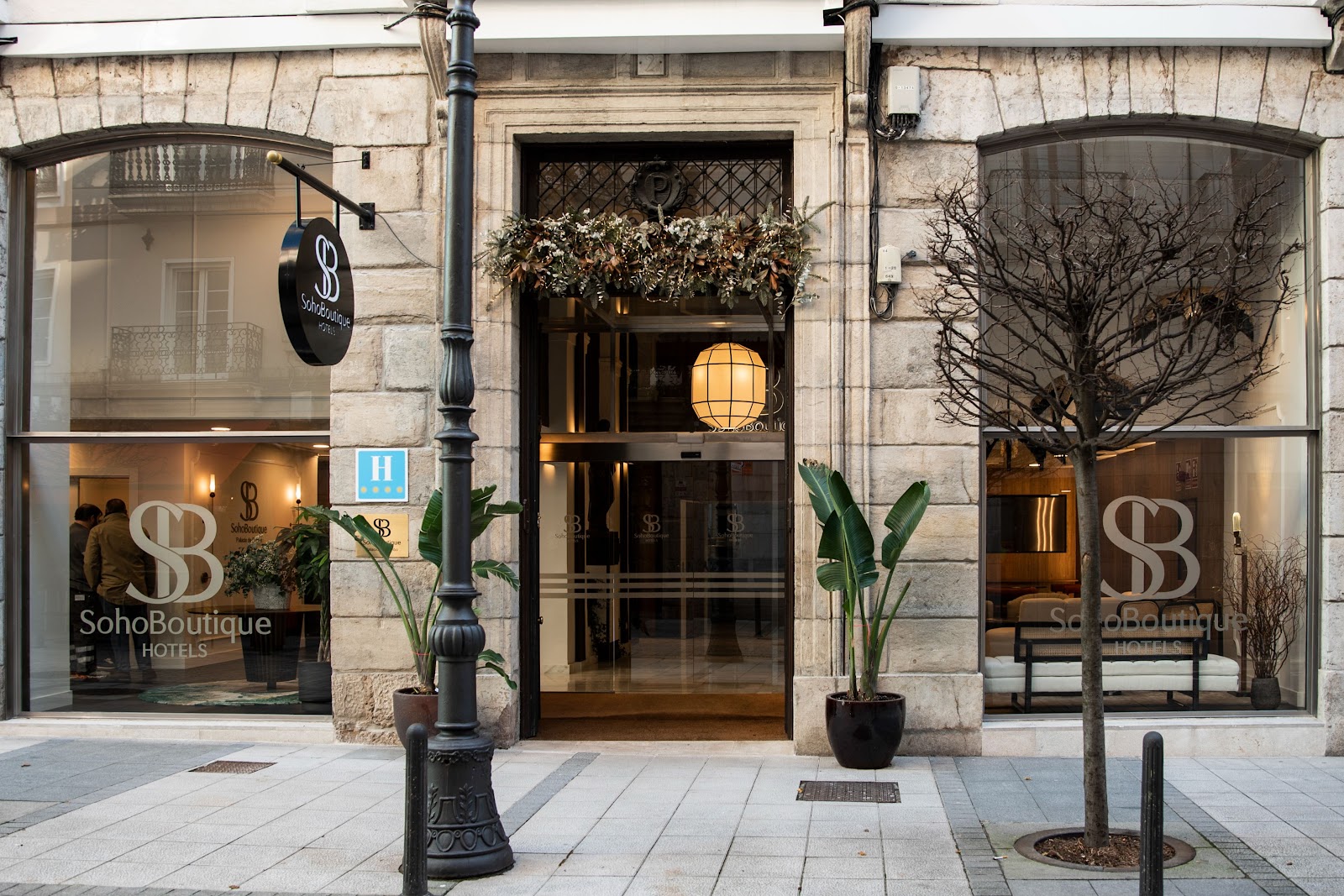 Hotel Soho Boutique Palacio de Pombo, hotel accommodation in Santander on the Camino del Norte