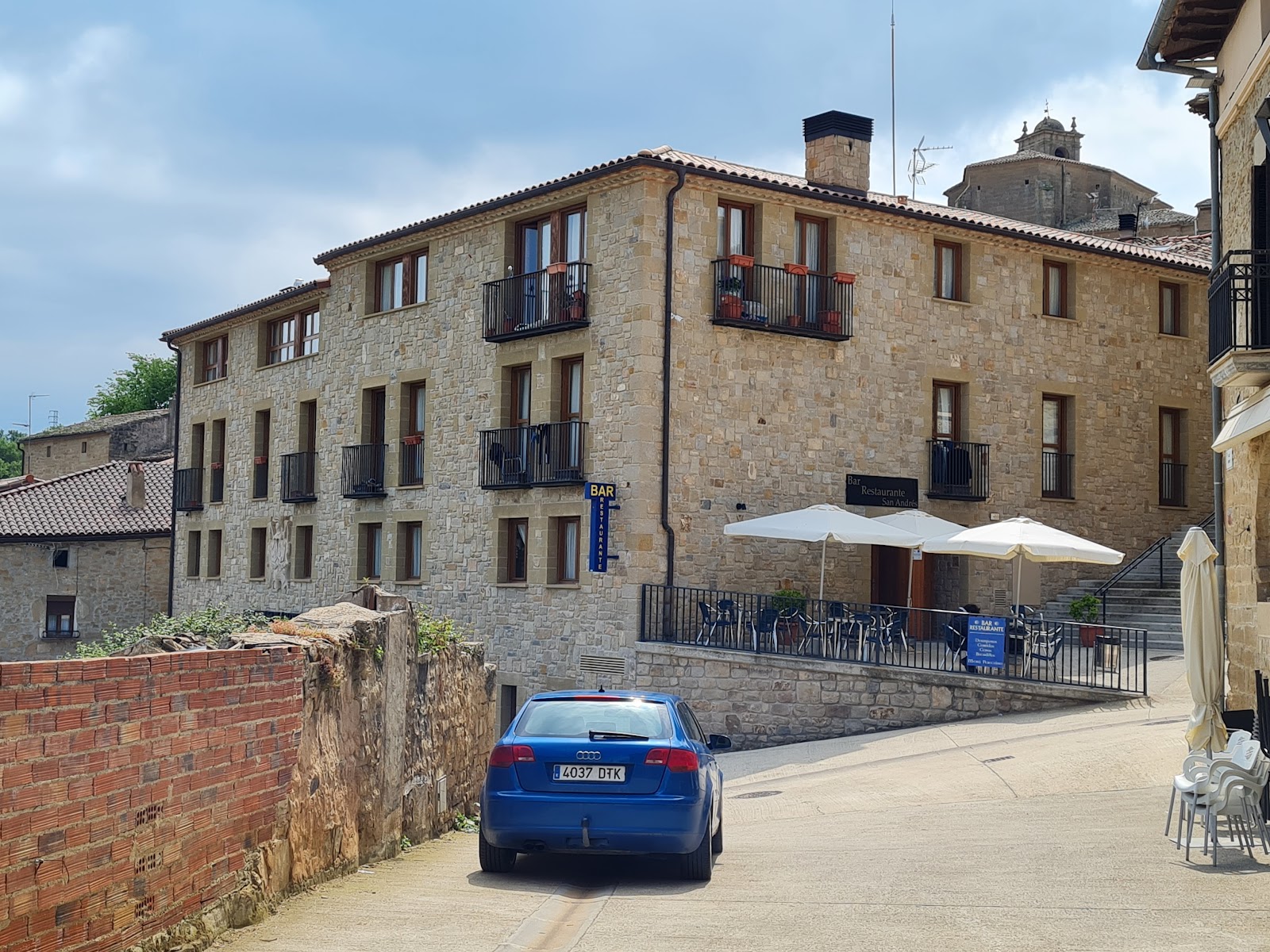 Hostal Rural San Andrés, pension accommodation in Torres del Rio on the Camino Frances