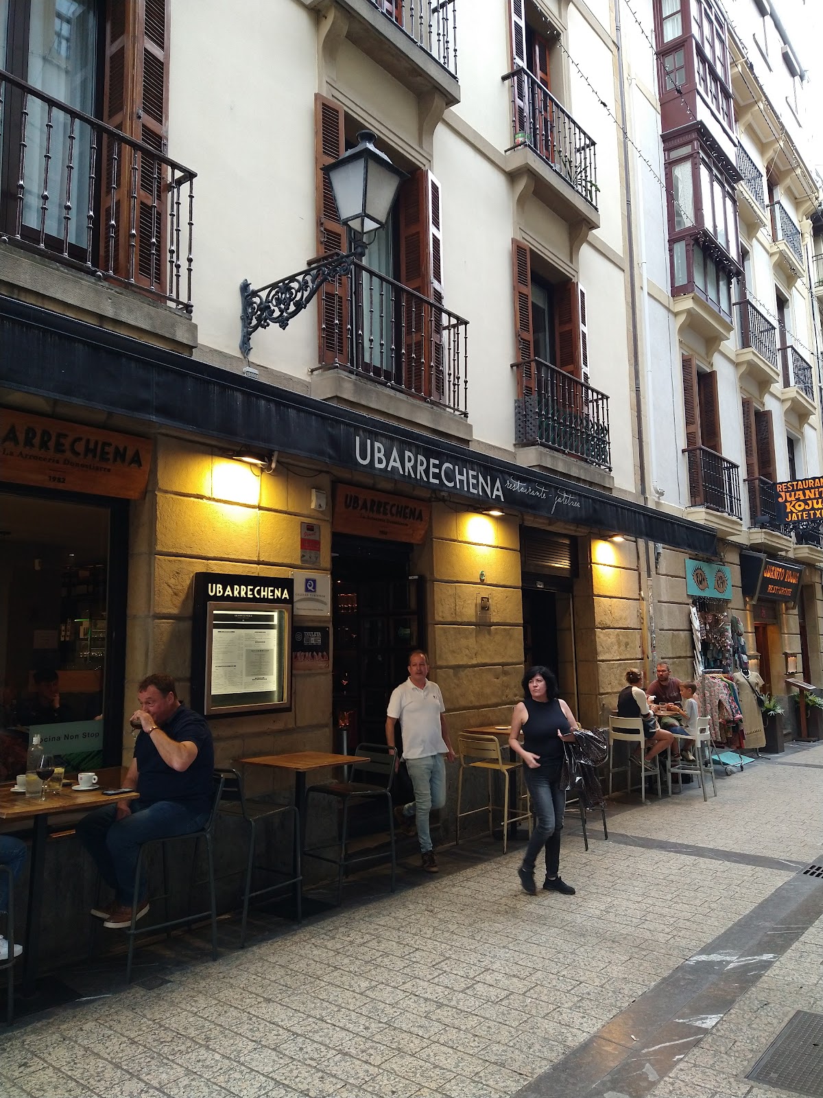 San Lorenzo, pension accommodation in San Sebastian on the Camino del Norte