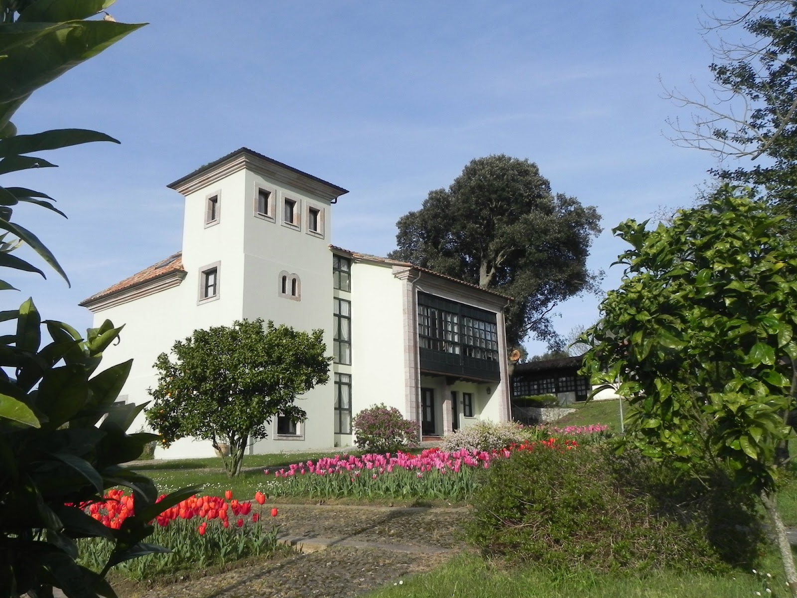 Finca Las Nieves, villa accommodation in Po on the Camino del Norte