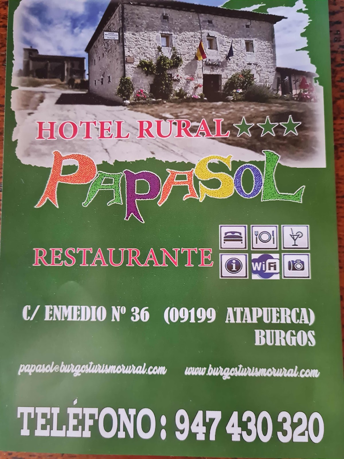 Hotel Rural Papasol photo 5, hotel accommodation in Atapuerca on the Camino Frances