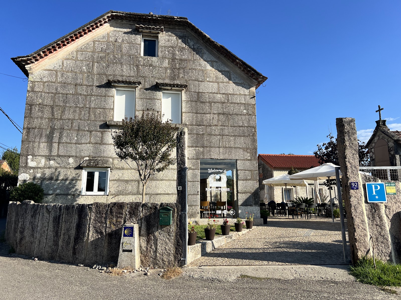Ponte das febres photo 5, guesthouse accommodation in Camino complementario en Orbenlle on the Camino Portuguese