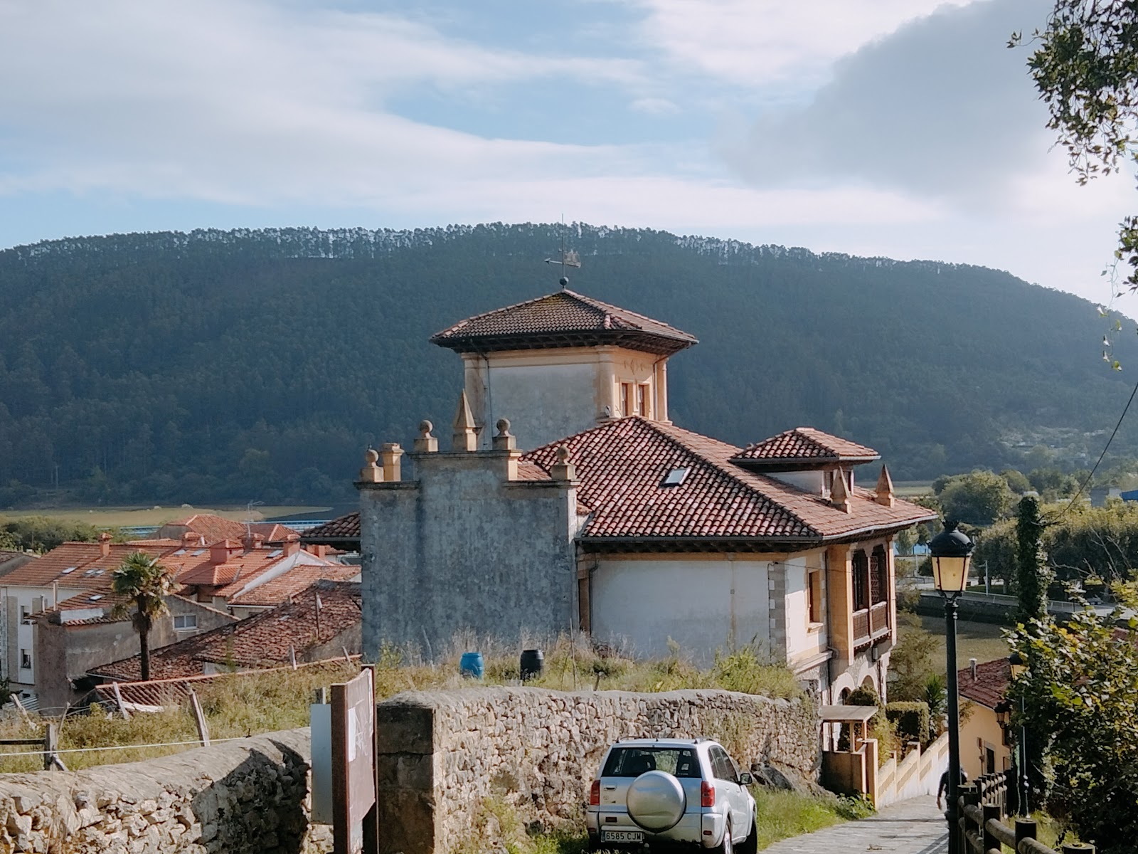 Unquera locality view on the Camino del Norte route