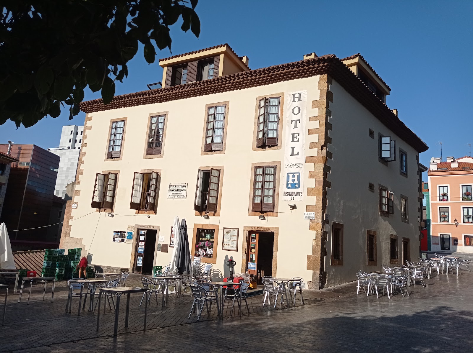 Hotel Restaurante La Casona de Jovellanos, hotel accommodation in Gijón on the Camino del Norte