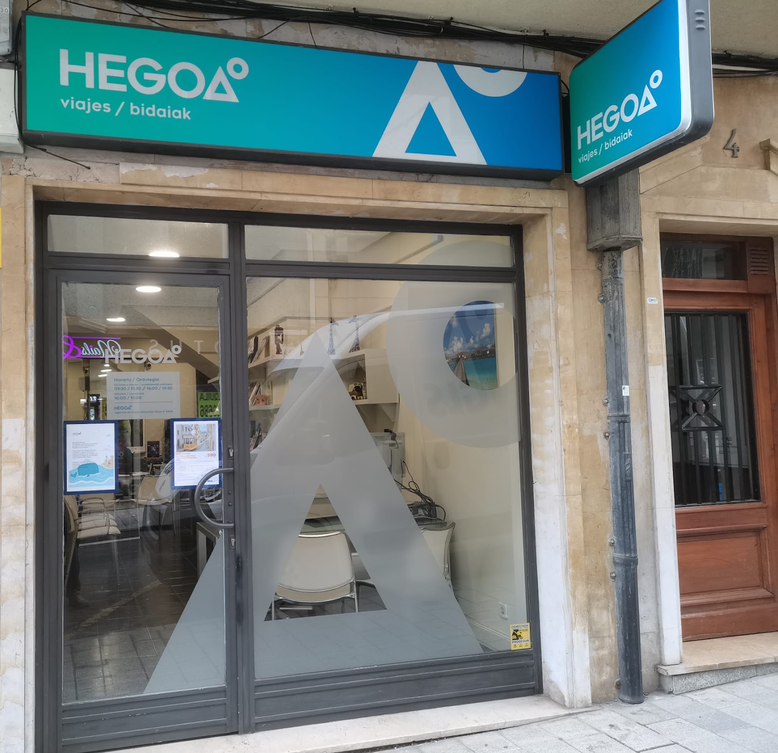 Viajes Hegoa - agencia de viajes en Irún, accommodation listing in Irun on the Camino del Norte