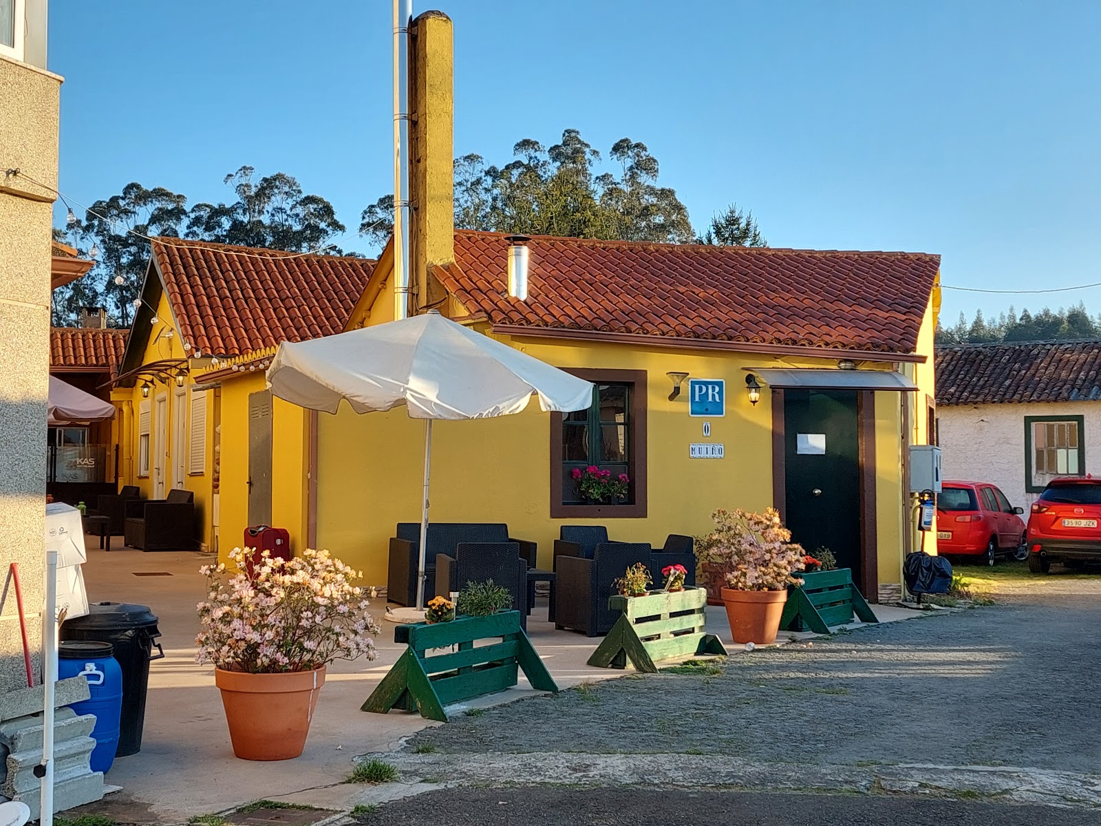 Pensión muiño, pension accommodation in Pedrouze / Arca on the Camino Frances