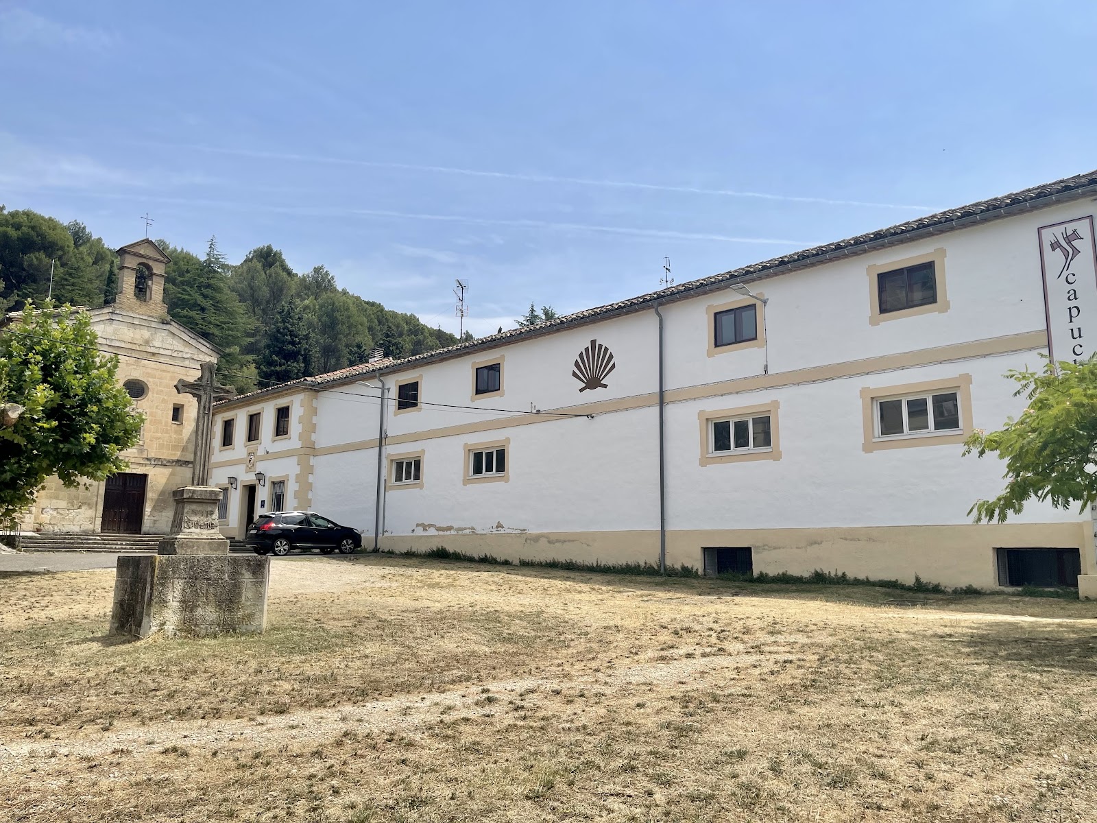 Albergue Capuchinos, hostel accommodation in Estella on the Camino Frances