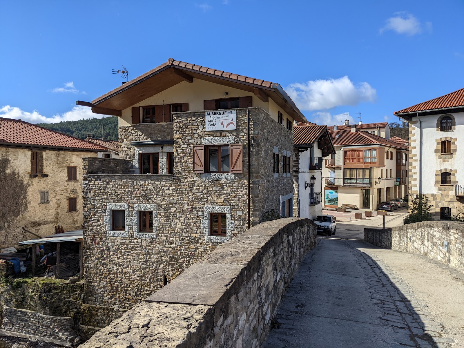 Hostel Rio Arga photo 5, albergue accommodation in Zubiri on the Camino Frances