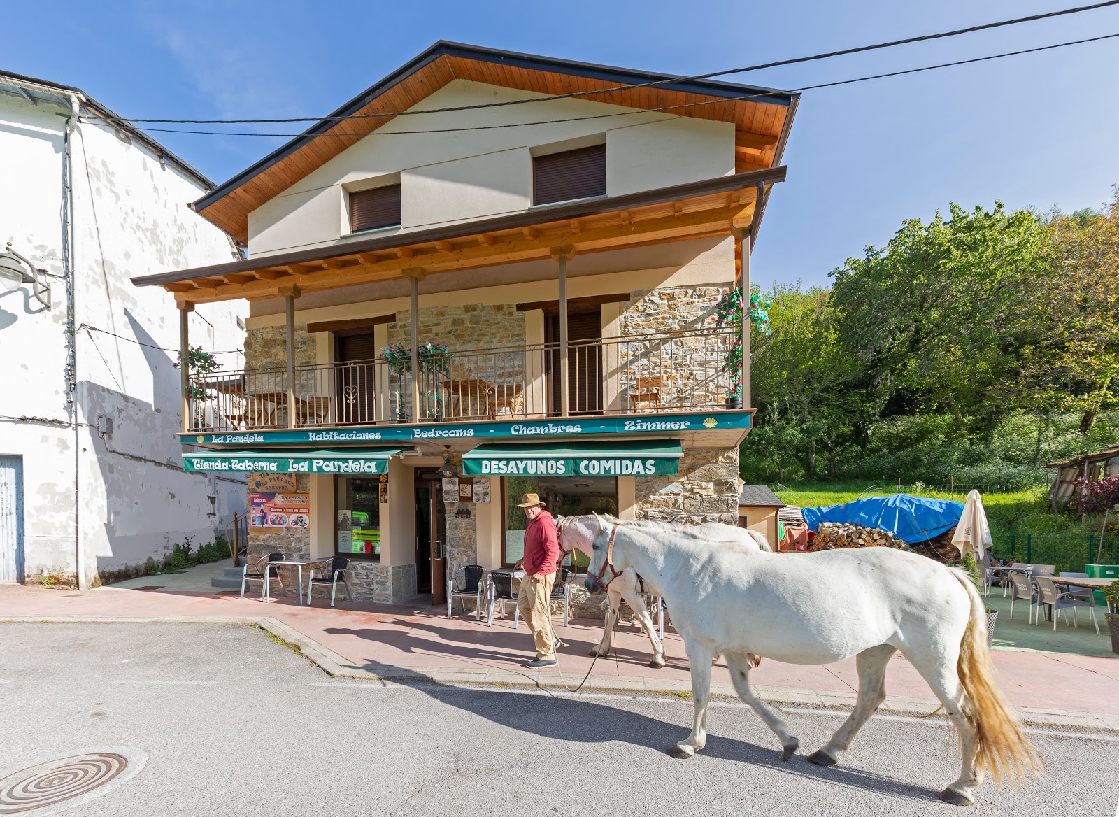 La Pandela, pension accommodation in Las Herrerías on the Camino Frances