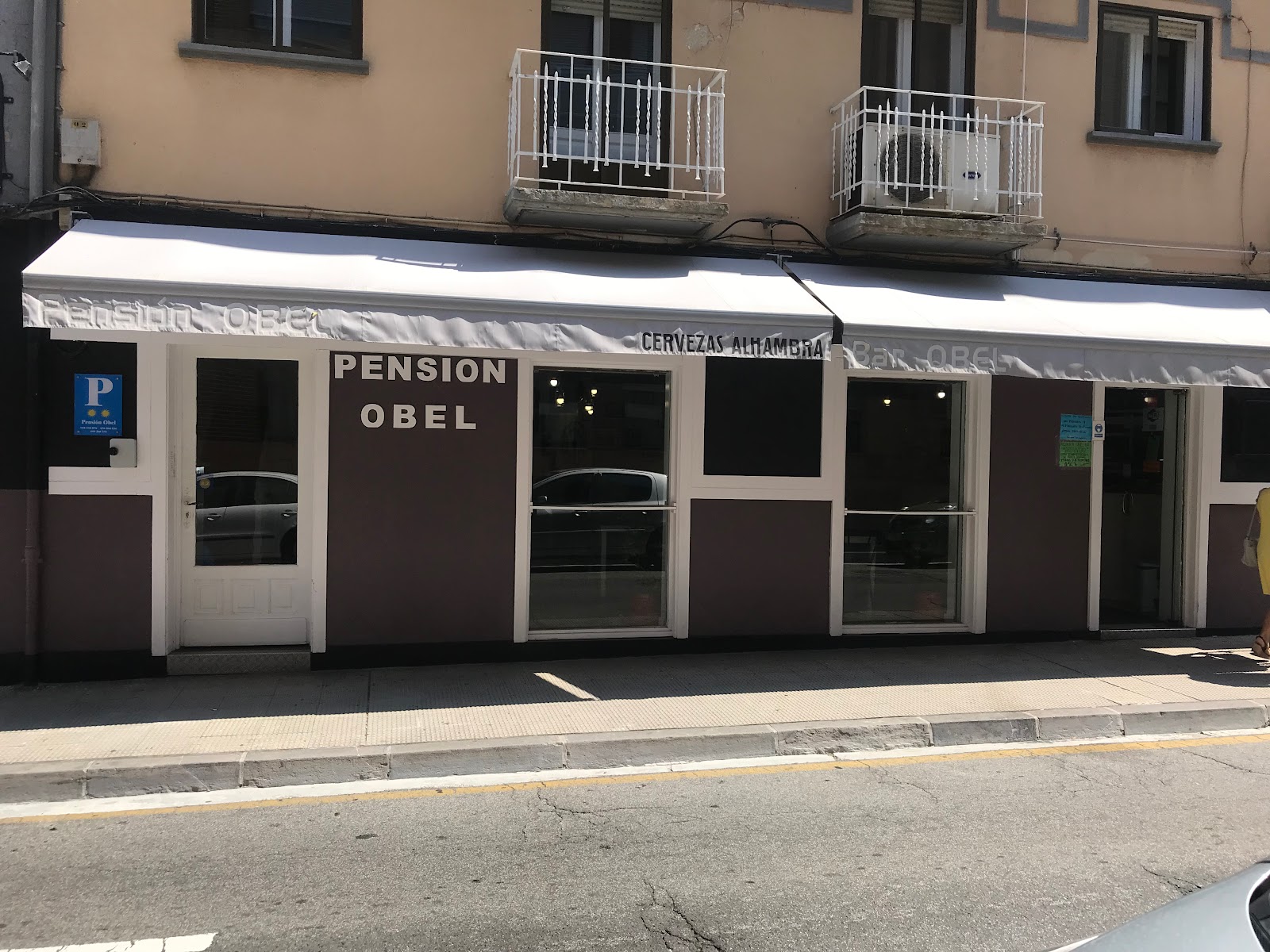 Bar Pensión Obel, pension accommodation in Trinidad de Arre / Villava on the Camino Frances