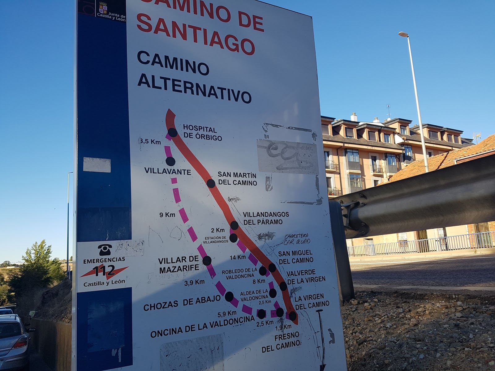 Hostal Plaza photo 3, pension accommodation in La Virgen del Camino on the Camino Frances