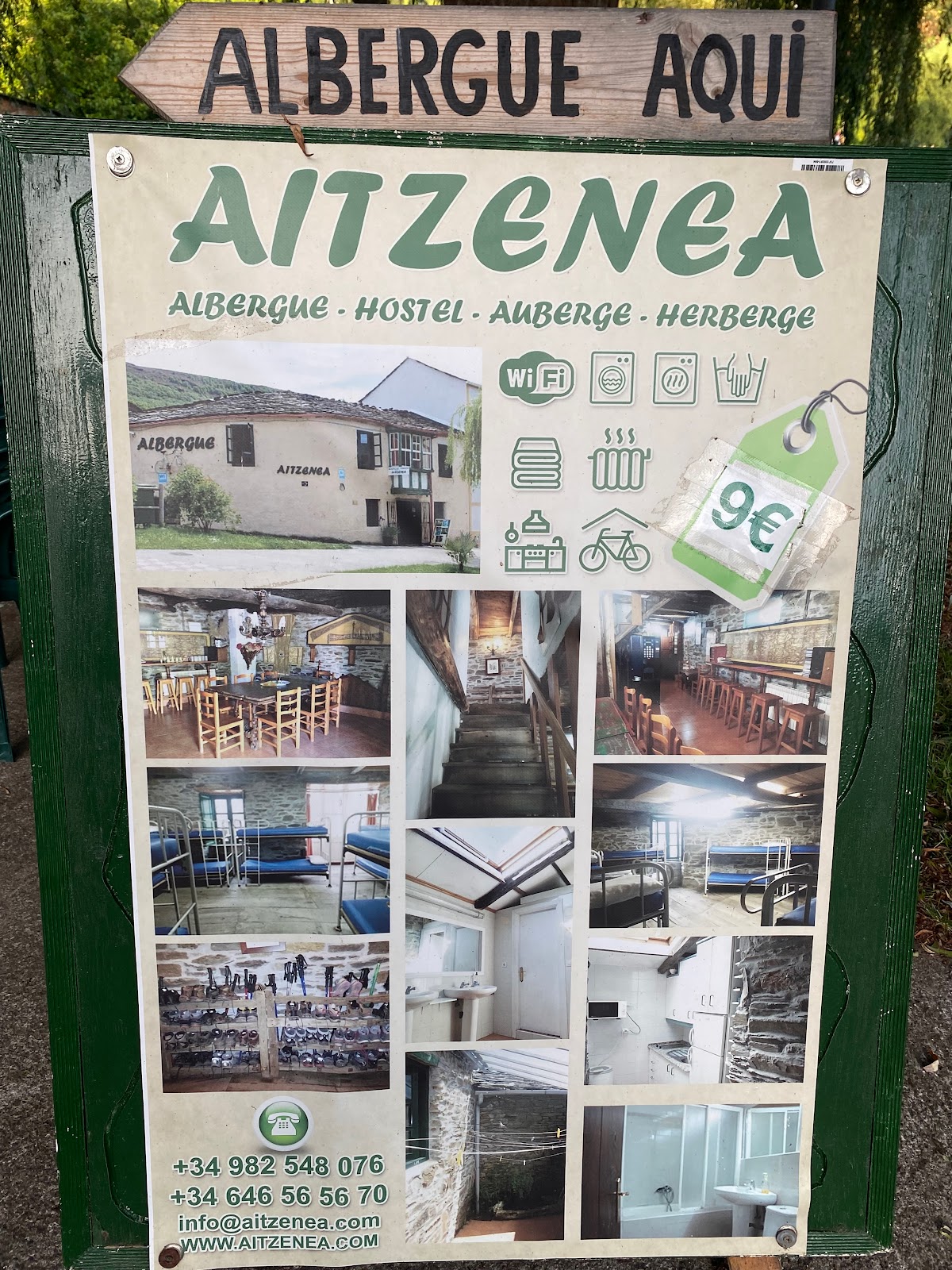 Albergue Aitzenea photo 8, albergue accommodation in Triacastela on the Camino Frances