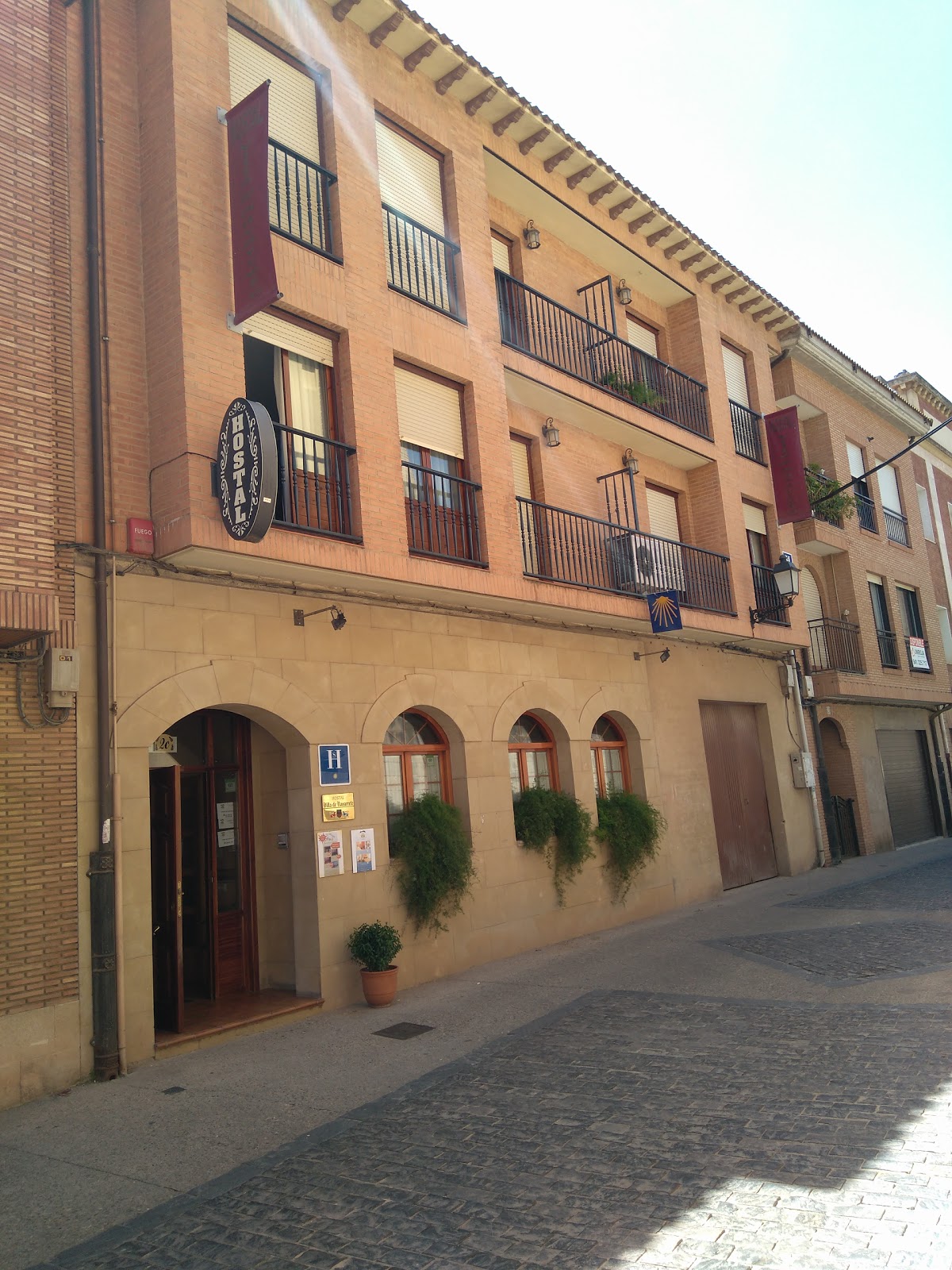 Hostal Villa de Navarrete, pension accommodation in Navarrete on the Camino Frances