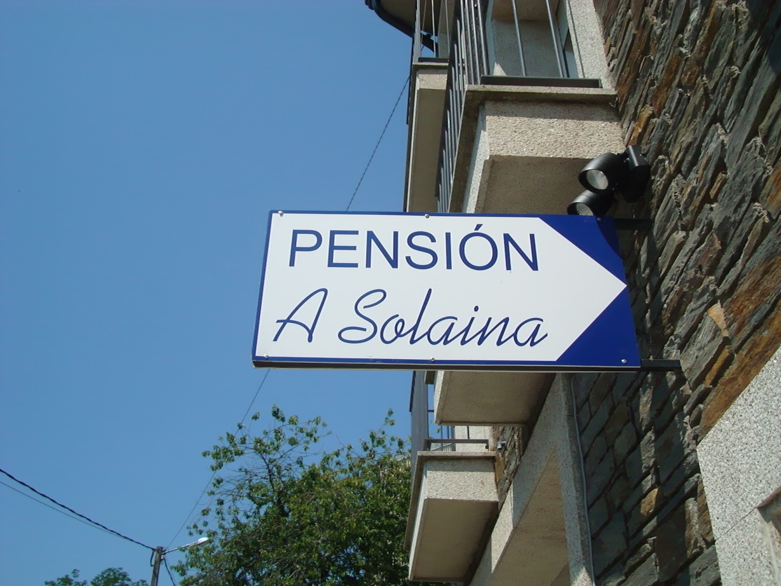 Pensión A Solaina photo 19, pension accommodation in Pedrouze / Arca on the Camino Frances